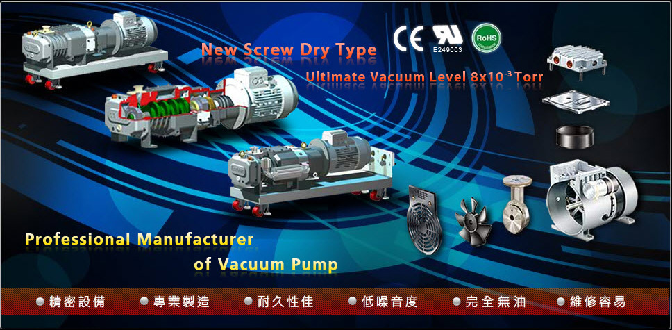Professional Manufacturer of Vacuum Pump